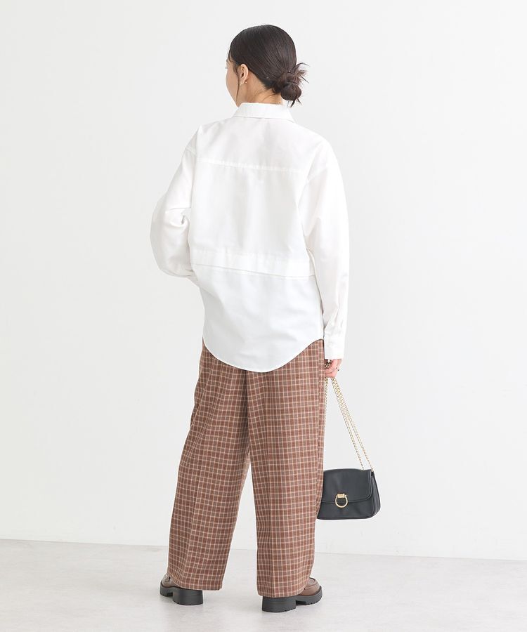 earth music&ecology「2wayレングスレギュラーカラーシャツ」|シャツ・ブラウス|