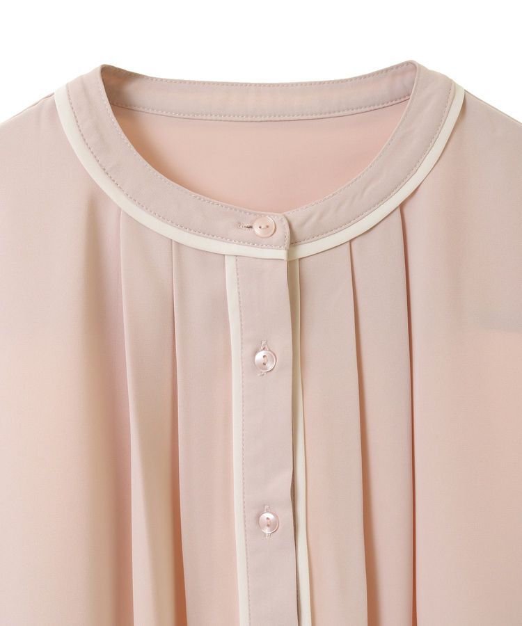 earth music&ecology「バイカラータックブラウス」|シャツ・ブラウス|