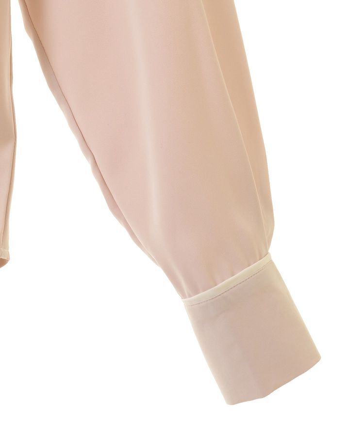 earth music&ecology「バイカラータックブラウス」|シャツ・ブラウス|