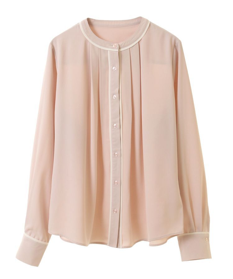 earth music&ecology「バイカラータックブラウス」|シャツ・ブラウス|