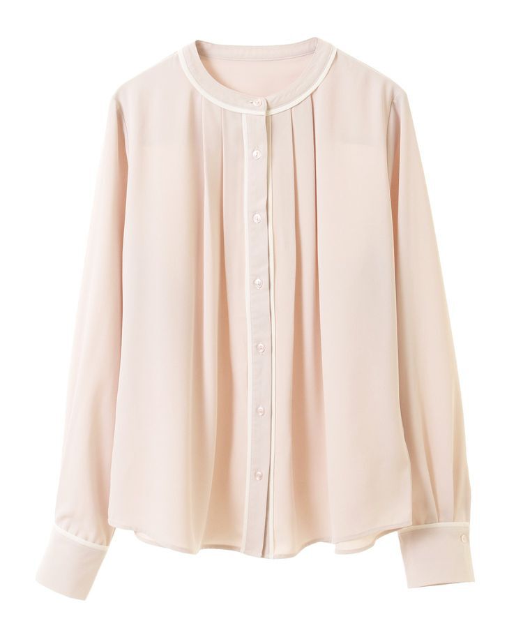 earth music&ecology「バイカラータックブラウス」|シャツ・ブラウス|