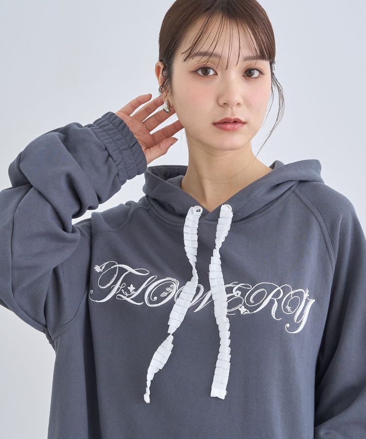 earth music&ecology「Floweryパーカー」|スウェット・ジャージ|