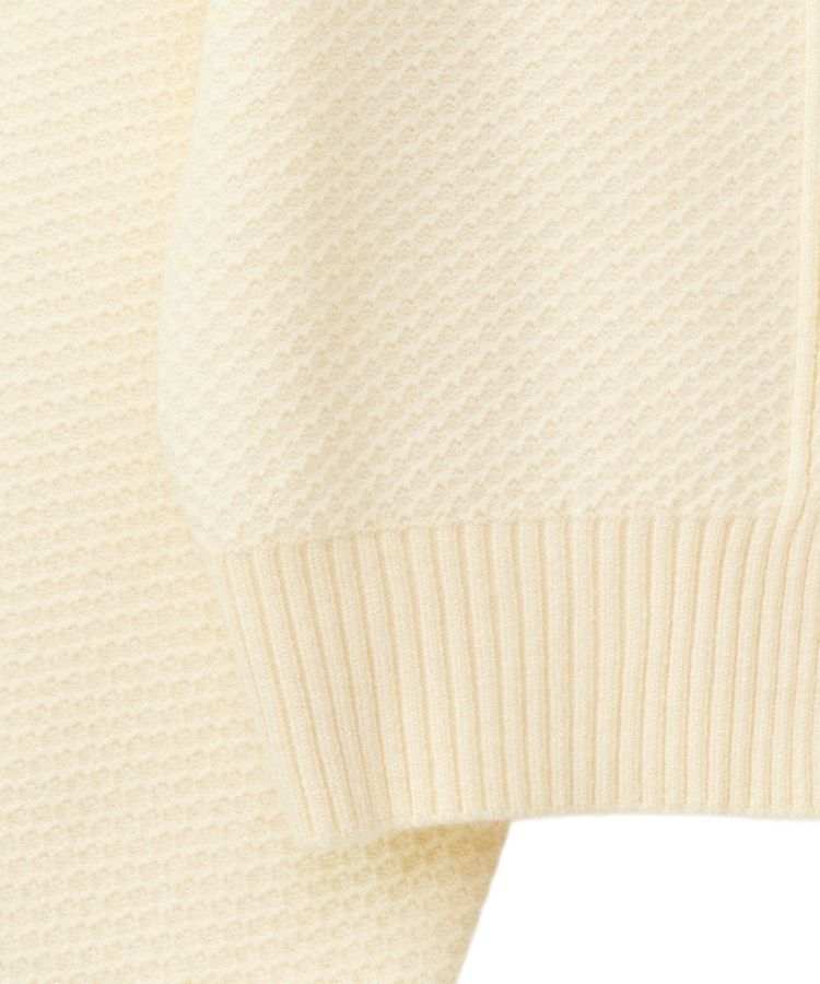 earth music&ecology「パールボタンショートニットカーディガン」|カーディガン|