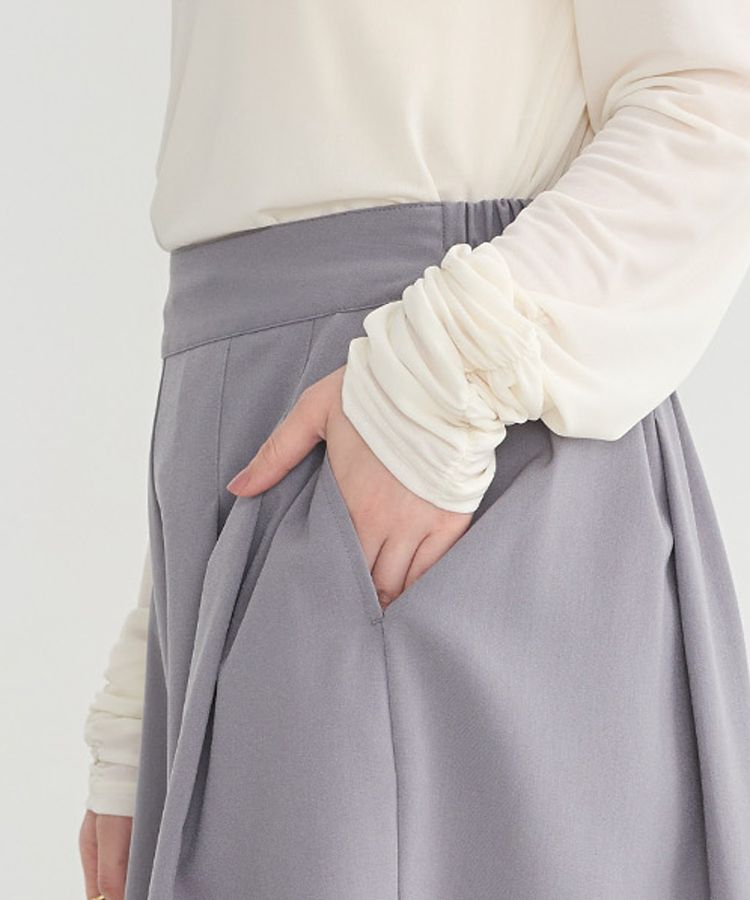 earth music&ecology「選べる丈タックスカーチョ」|その他|