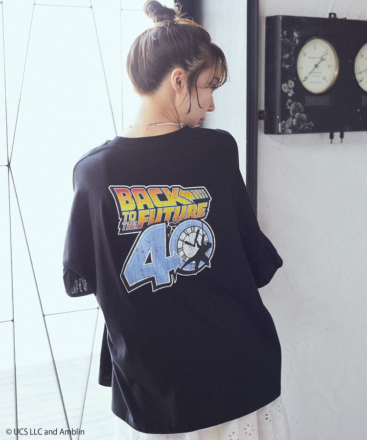 earth music&ecology「Back to the Future/earth フリルT」|Tシャツ・カットソー|B
