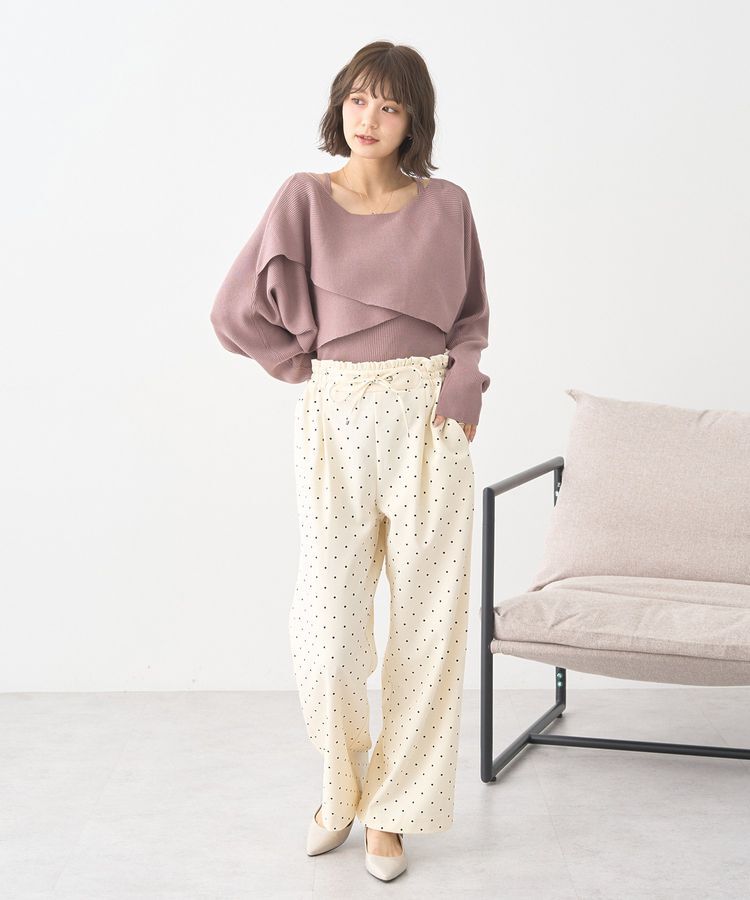 earth music&ecology「リラックスドットパンツ」|その他|