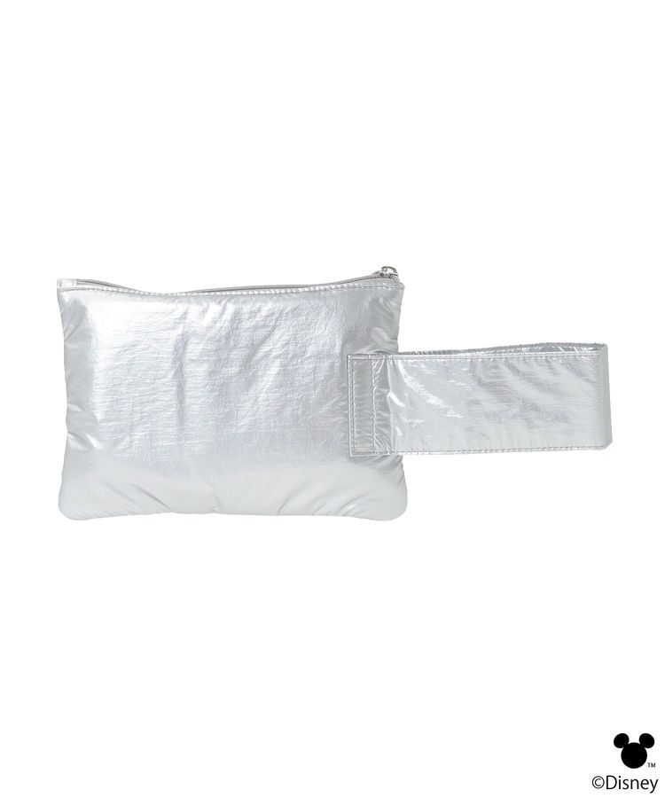 earth music&ecology「Disney/ミッキーチャーム付きレターモチーフポーチ」|ポーチ|