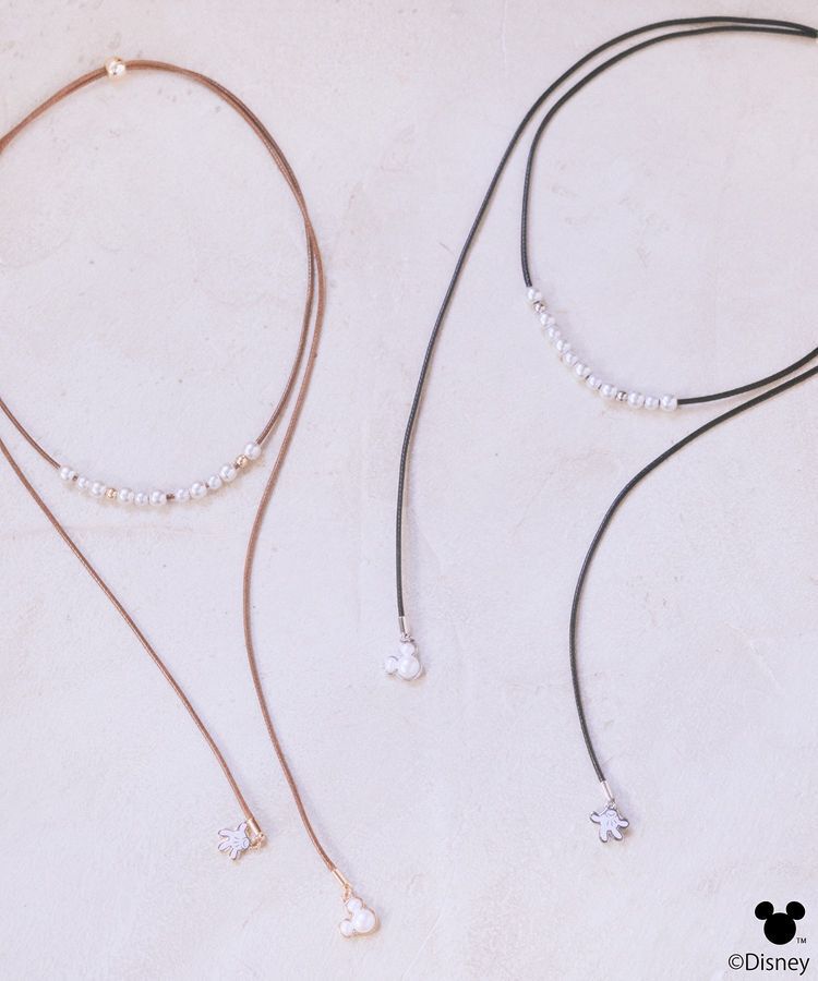earth music&ecology「Disney/ミッキーモチーフチョーカー」|ネックレス|