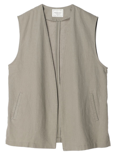 AMERICAN HOLIC「リネンブレンドジレベスト」|ベスト・ジレ|