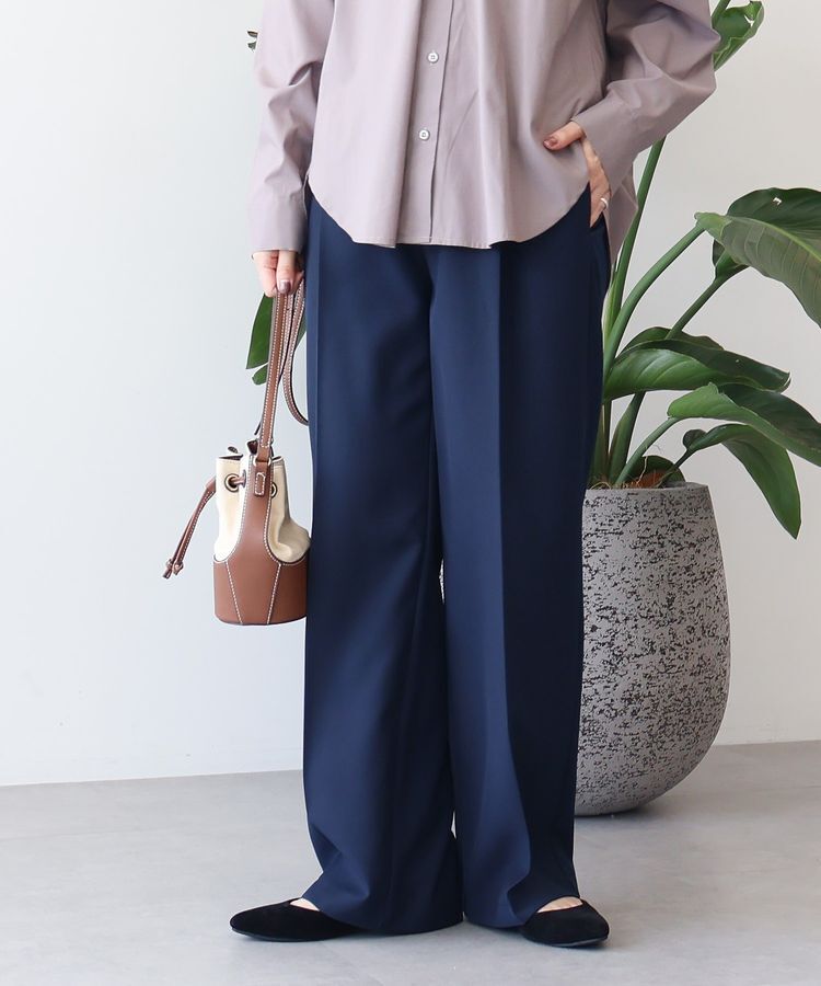 AMERICAN HOLIC「美・美・美ワイドパンツ」|その他|Navy