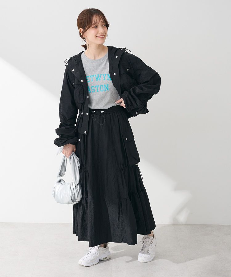 Green Parks「汗染み防止カレッジロゴボックスTシャツ」|Tシャツ・カットソー|