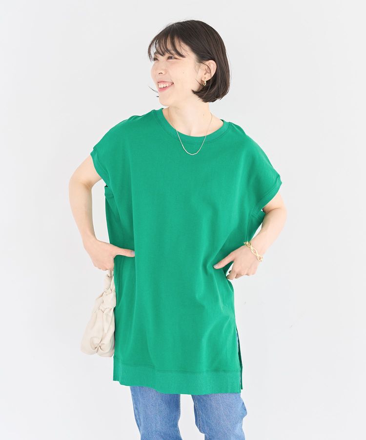 Green Parks「今年っぽフレンチスリーブカットチュニック」|チュニック|