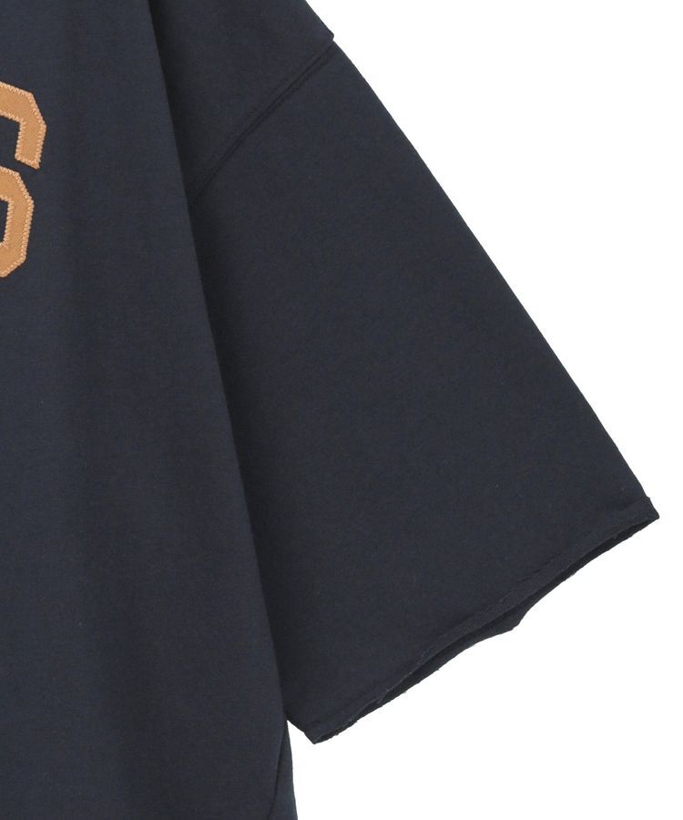 Green Parks「5分袖刺繍ロゴトレTEE」|Tシャツ・カットソー|