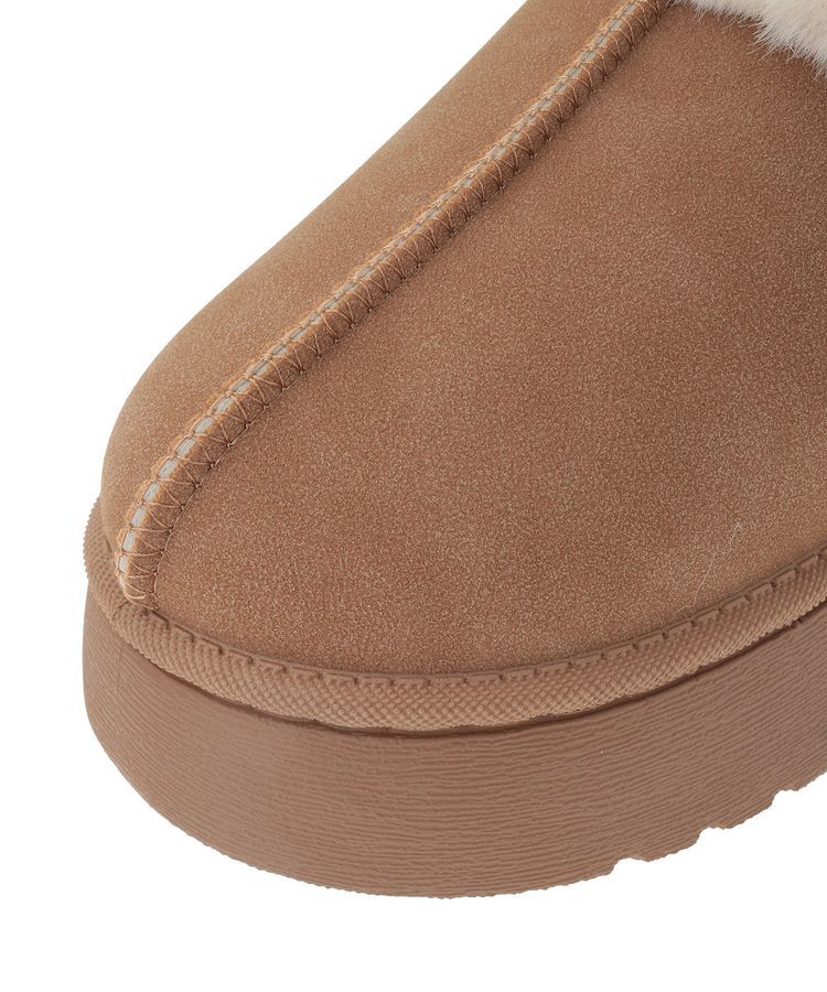 Green Parks「・minia フェイクムートンスリッポン」|ショートブーツ|