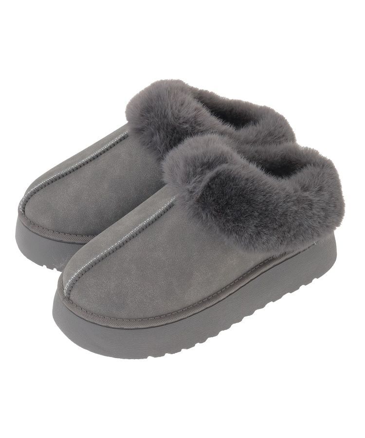 Green Parks「・minia フェイクムートンスリッポン」|ショートブーツ|