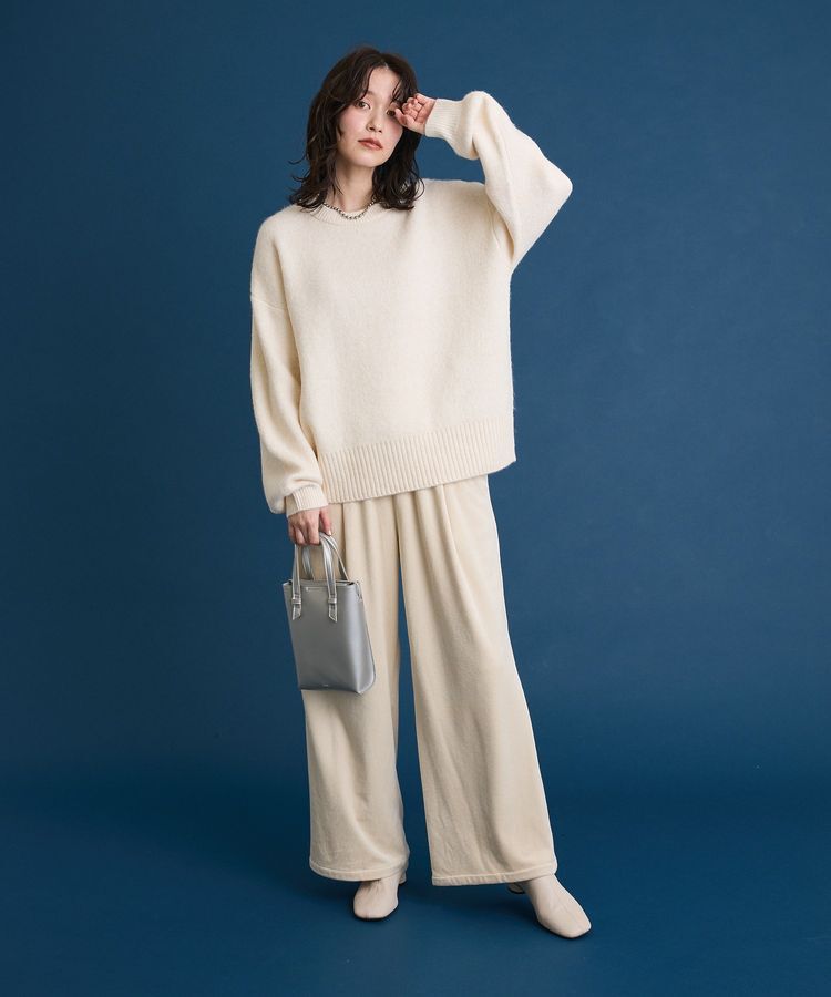 Green Parks「ぽかぽか裏起毛ベロアイージーパンツ」|その他|