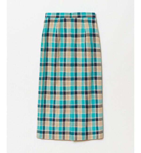 allureville「テクニカルチェックタイトスカート」|タイト|