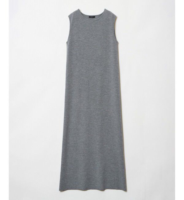 allureville「ハイツイストウール総針ストレートワンピース」|ワンピース|