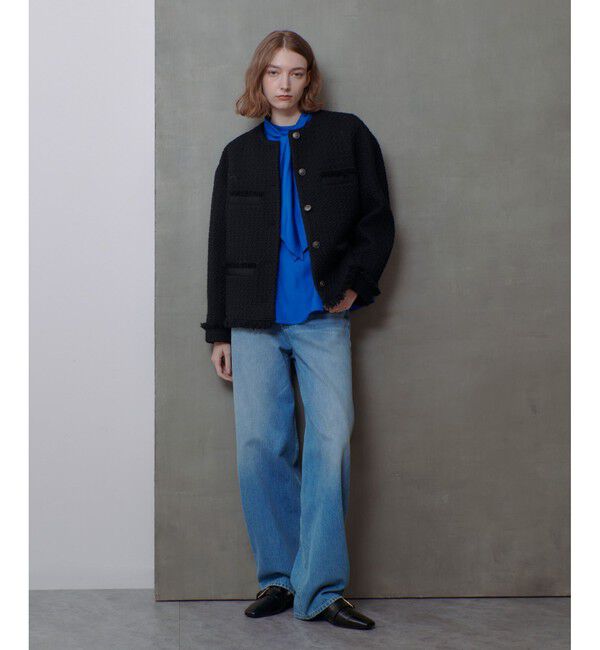 allureville「ロービングツイードクルーネックジャケット」|その他|