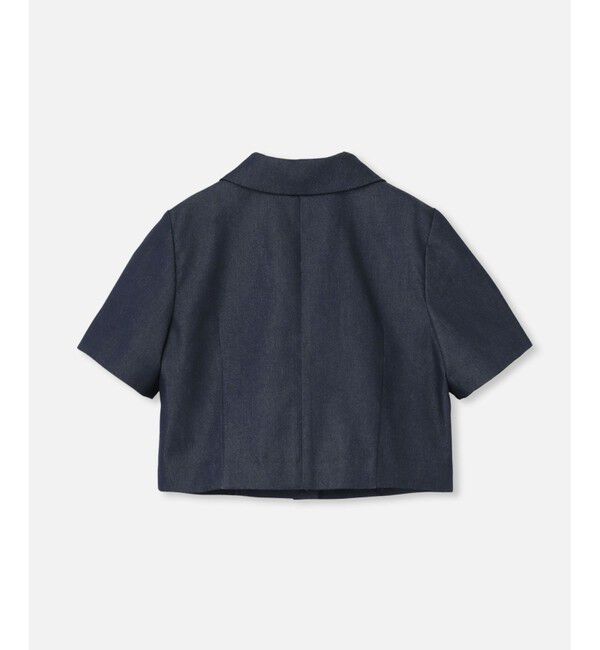 LOULOU WILLOUGHBY「◇【LOULOU WILLOUGHBY】シャンブレー半袖ジャケット」|その他|