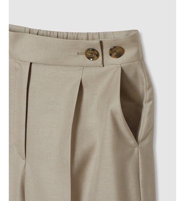 allureville「エアリービエラタックパンツ」|チノ|