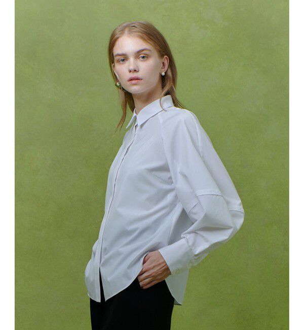 LOULOU WILLOUGHBY「【LOULOU WILLOUGHBY】キリカエボリュームシャツ」|シャツ・ブラウス|