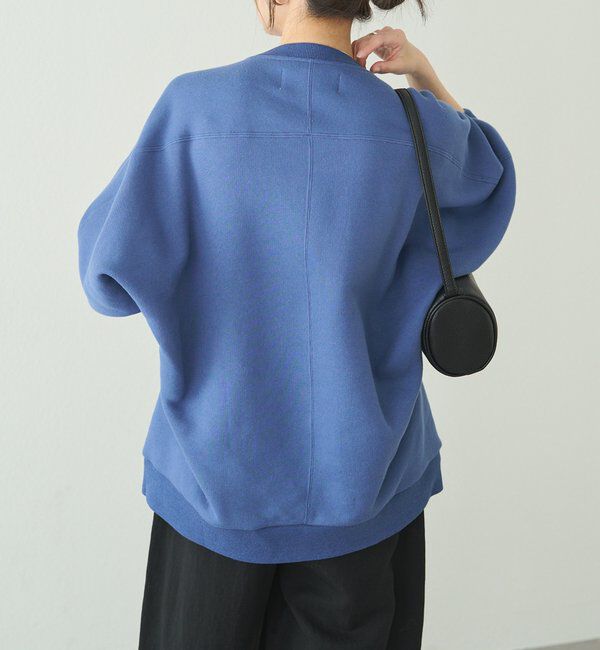  「裏ボアロゴ刺繍スウェット」|プルオーバー|