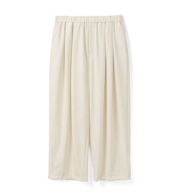 mizuiro ind「mizuiro ind ワイドタックパンツ」|その他|アイボリー