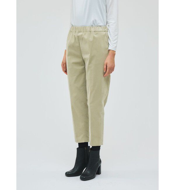 mizuiro ind「mizuiro ind コーデュロイセンタープレスパンツ」|その他|