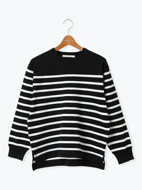 Lugnoncure「無地/柄アソート無撚糸クルーネックニット」|ニット・セーター|