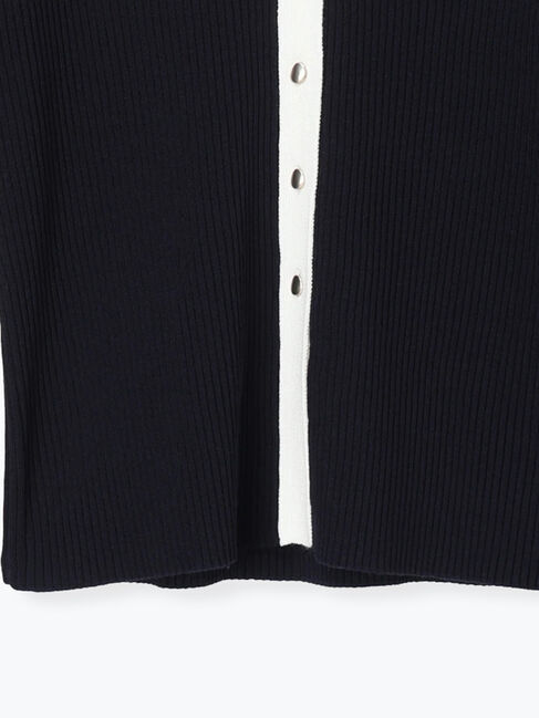 Te chichi「リブVネックカーディガン」|カーディガン|