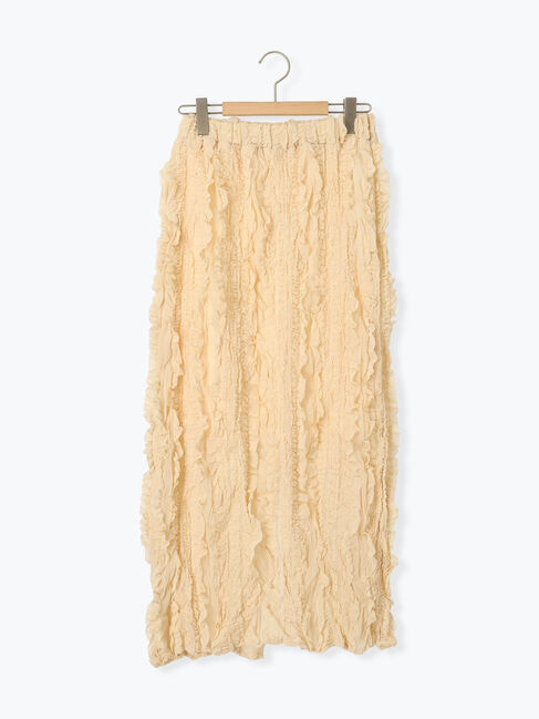 Samansa Mos2「シアーフリルナロースカート」|スカート|