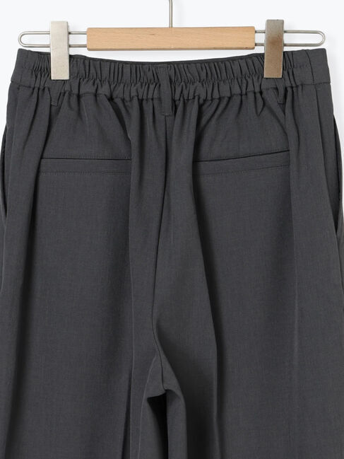 Samansa Mos2 blue「【イージーケア・吸水速乾】マルチスタイルタックストレートパンツ」|その他|