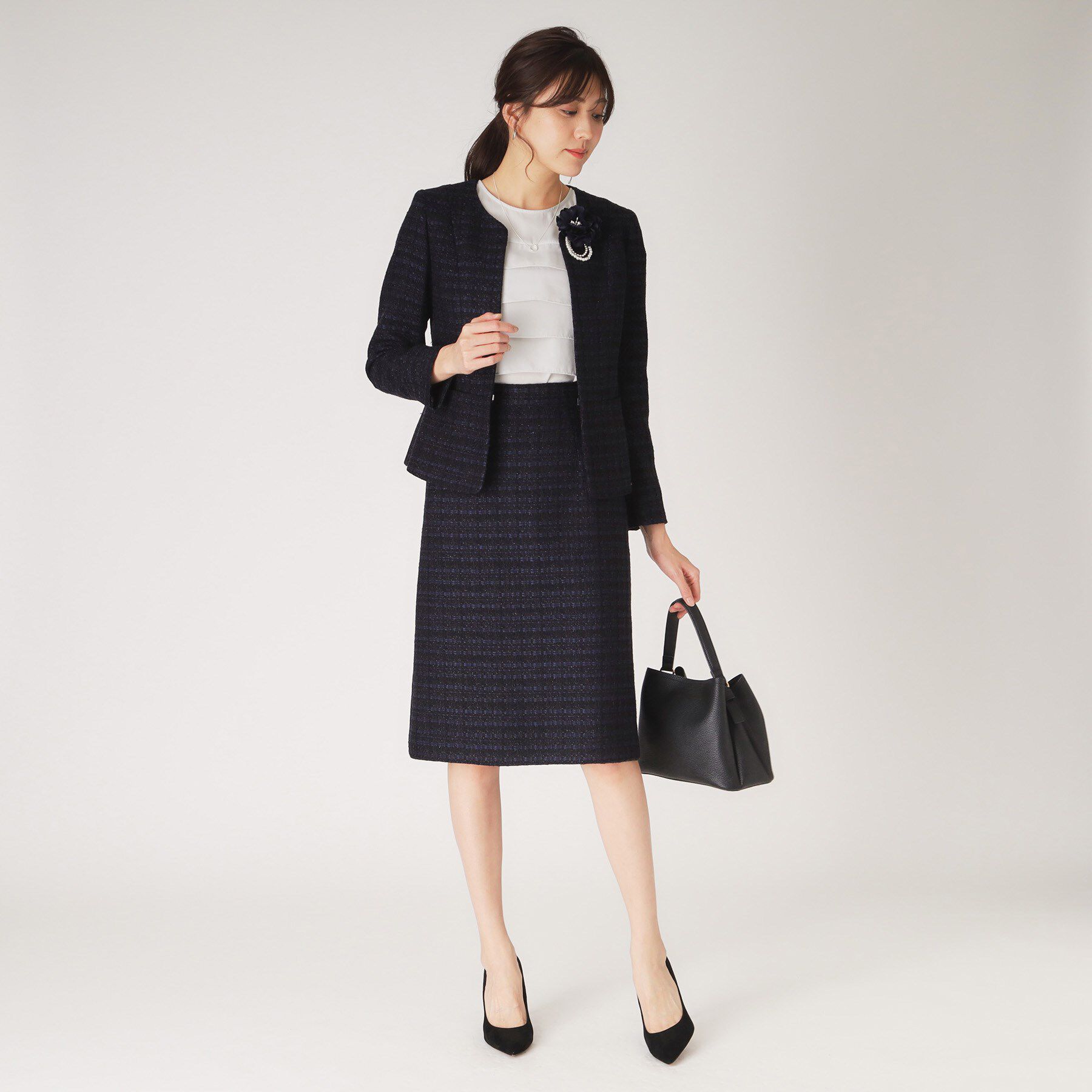 COUP DE CHANCE「【洗える】フリルブラウス」|シャツ・ブラウス|