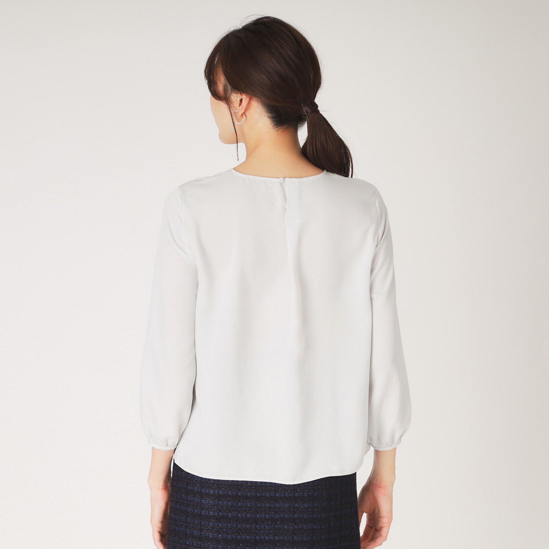 COUP DE CHANCE「【洗える】フリルブラウス」|シャツ・ブラウス|