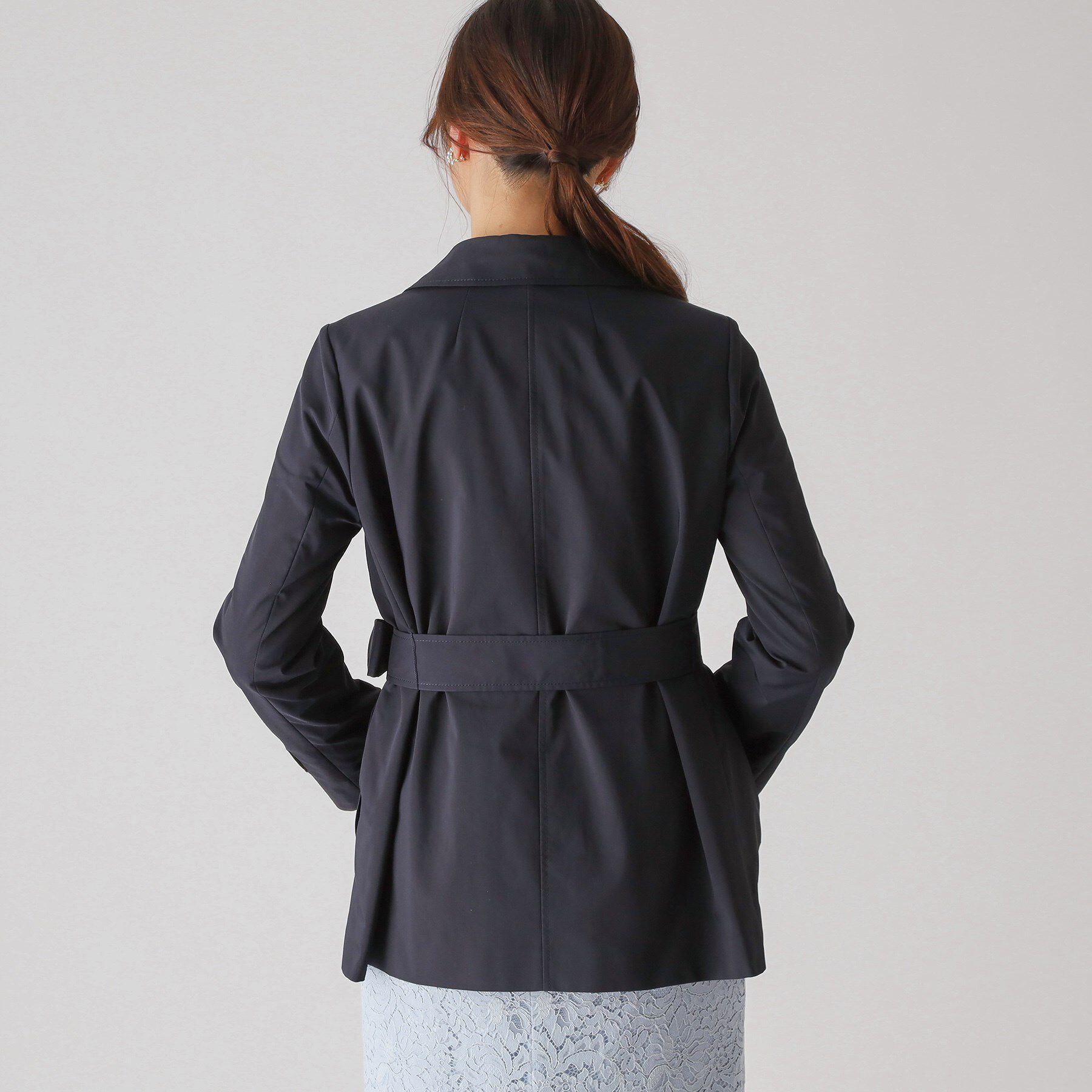 COUP DE CHANCE「【撥水加工】ミドル丈コート」|トレンチコート|