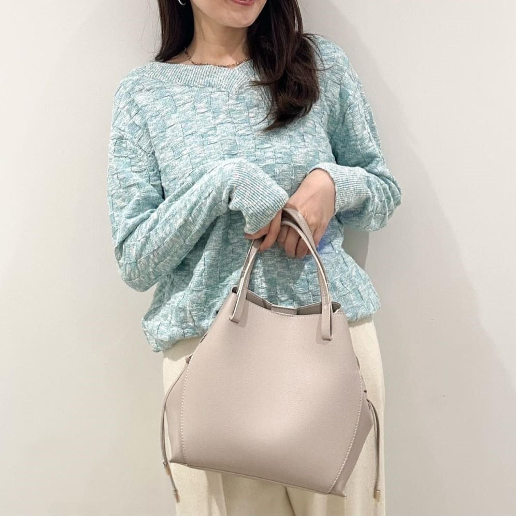 COUP DE CHANCE「【洗える】前後2WAYロング丈ニットトップス」|ニット・セーター|