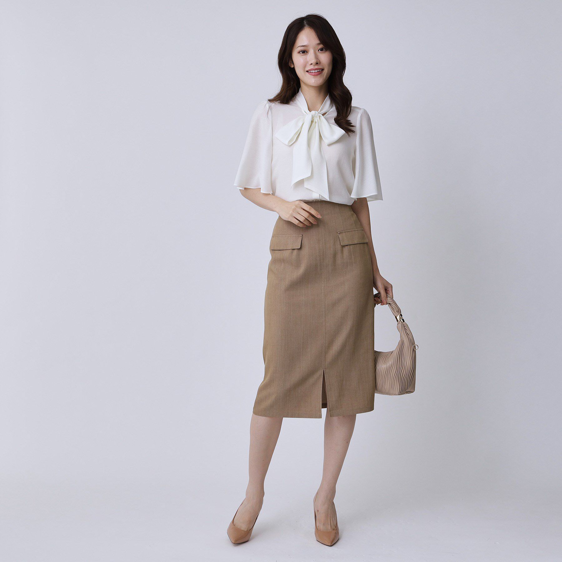 COUP DE CHANCE「【手洗い可／日本製】ボウタイブラウス」|シャツ・ブラウス|