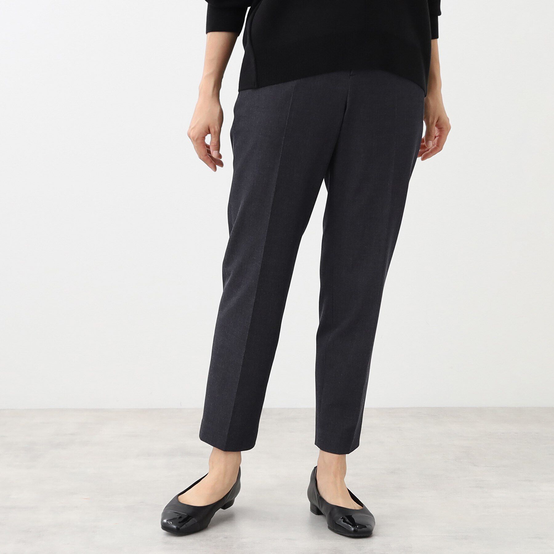 Reflect「【WEB限定カラーあり／私のパンツ／手洗い可】テーパードパンツ」|その他|ネイビー(094)