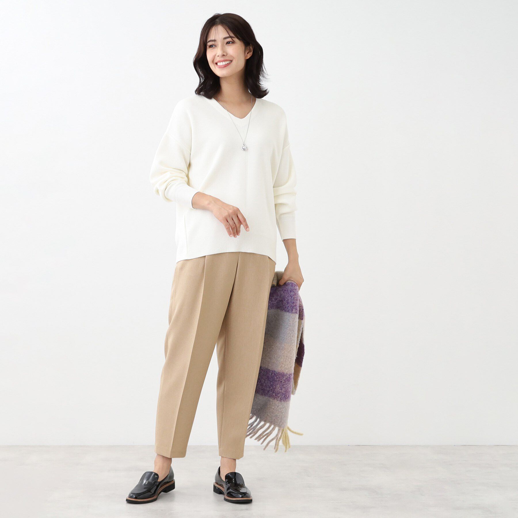 Reflect「【私のパンツ／手洗い可】ゆるシルエットテーパードパンツ」|その他|