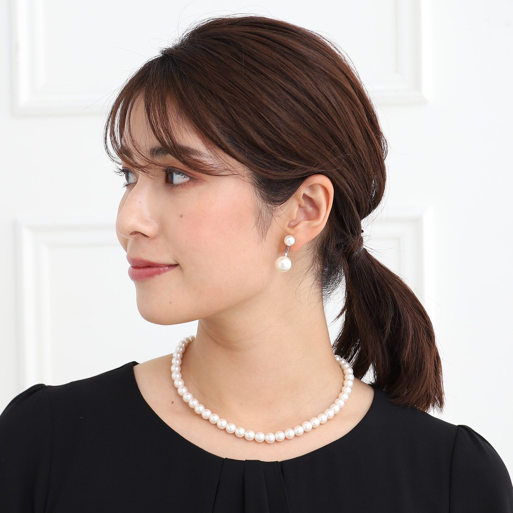 Reflect「【フォーマルにも使える】パール調イヤーアクセサリー」|ピアス|