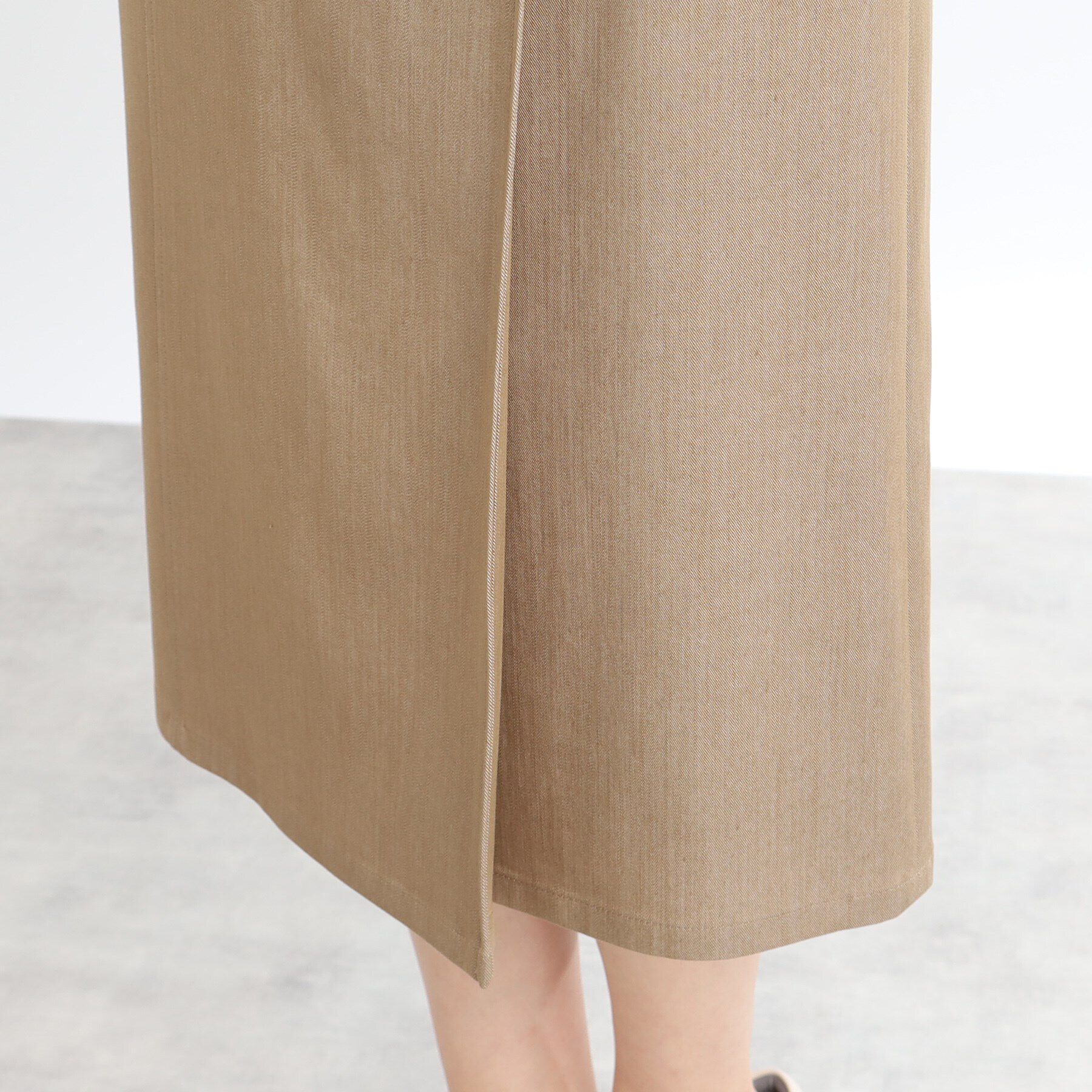 Reflect「【手洗い可】デニム調タイトスカート」|スカート|