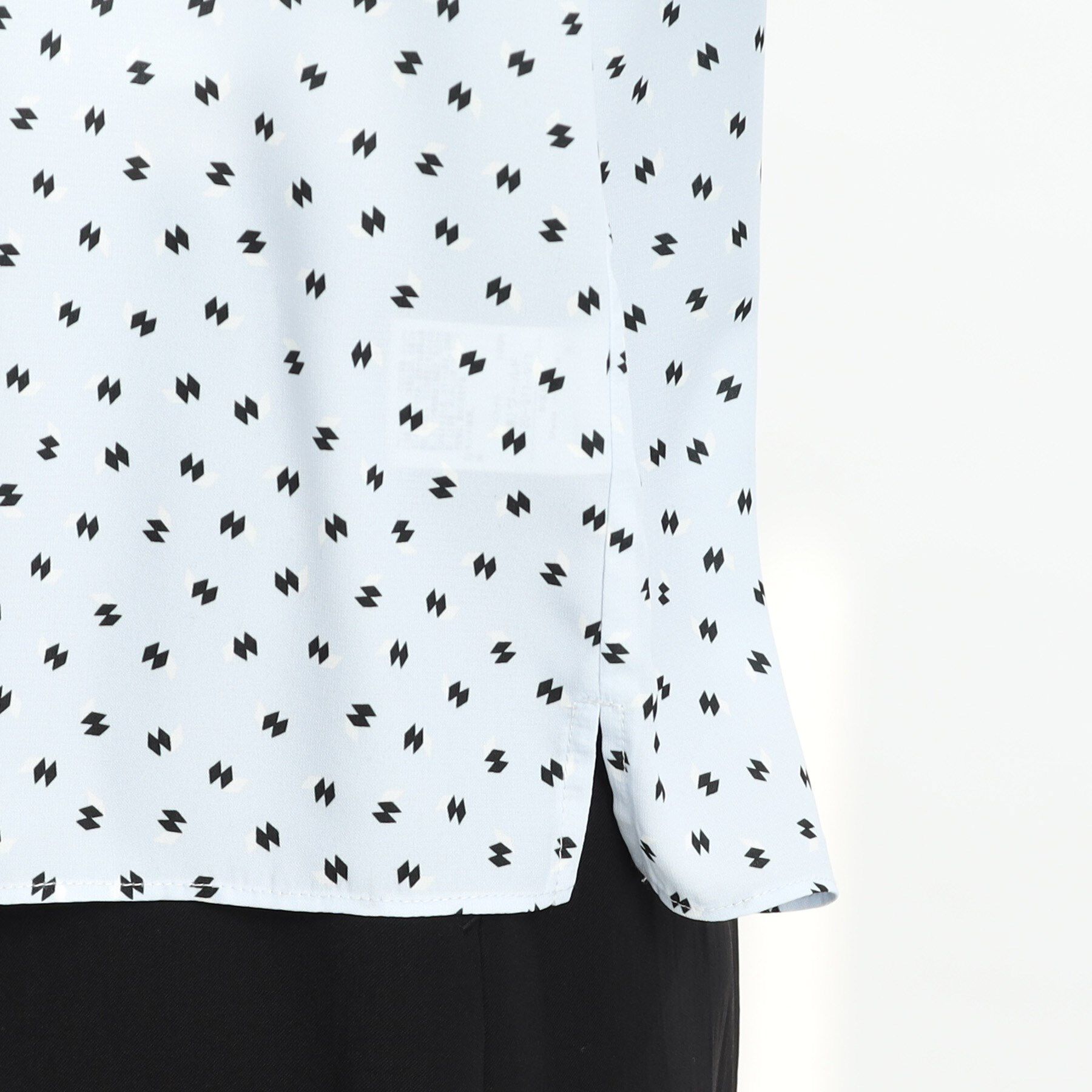 Reflect「【夏SALE／単品使いもできる】プリントブラウス着流しカーディガンニット」|カーディガン|