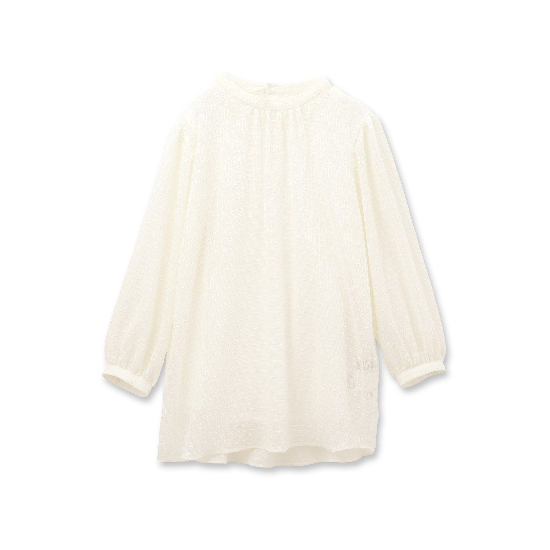 Reflect「【手洗い可】ロングシルエットブラウス」|シャツ・ブラウス|