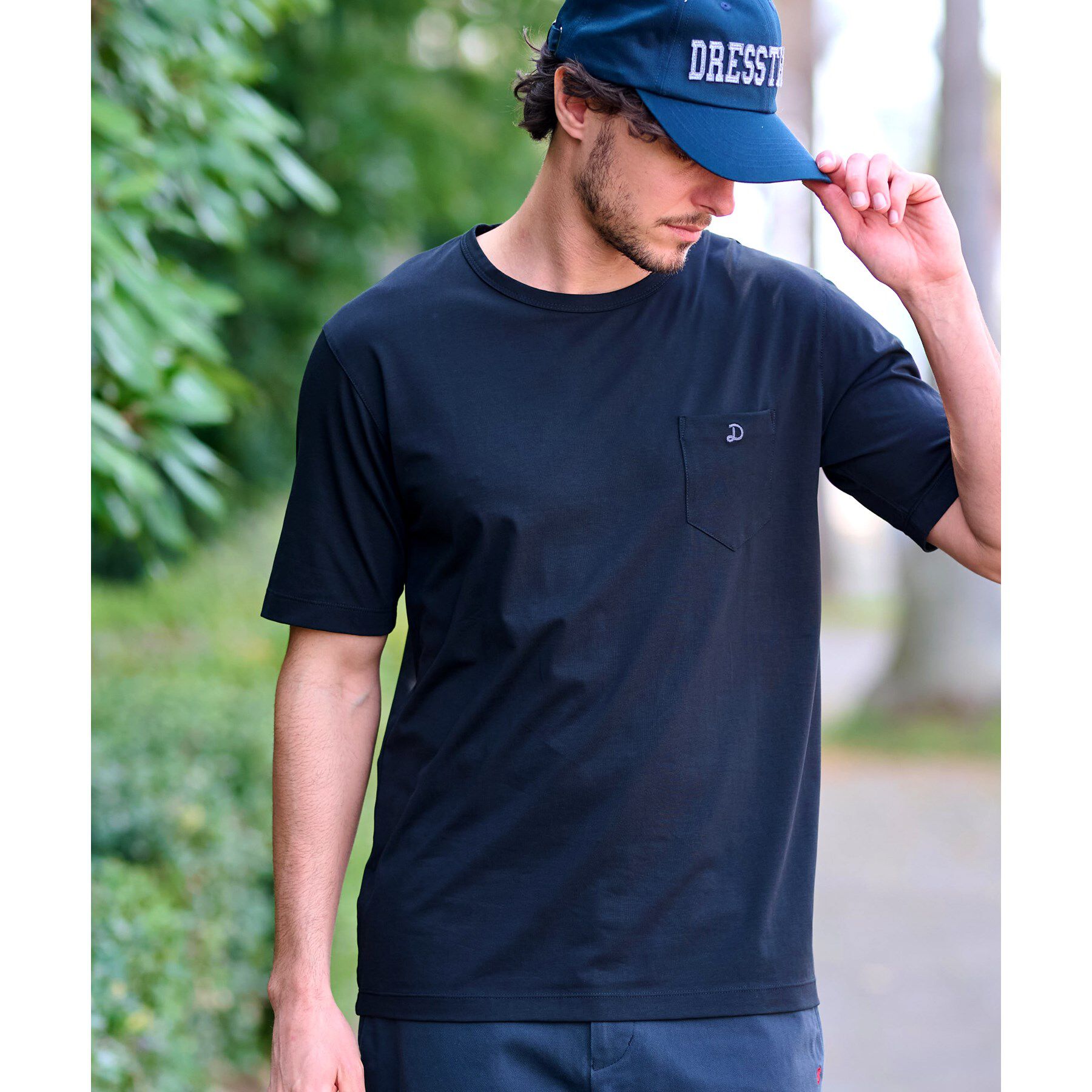 DRESSTERIOR「ソフトタッチ インナーTシャツ」|Tシャツ・カットソー|