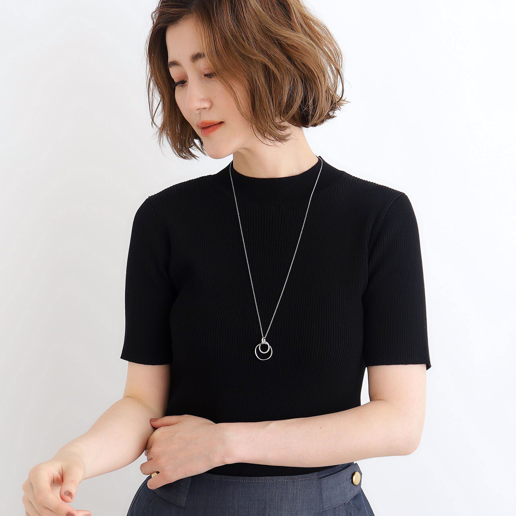 grove「リングロンデルワントップネックレス」|ネックレス|