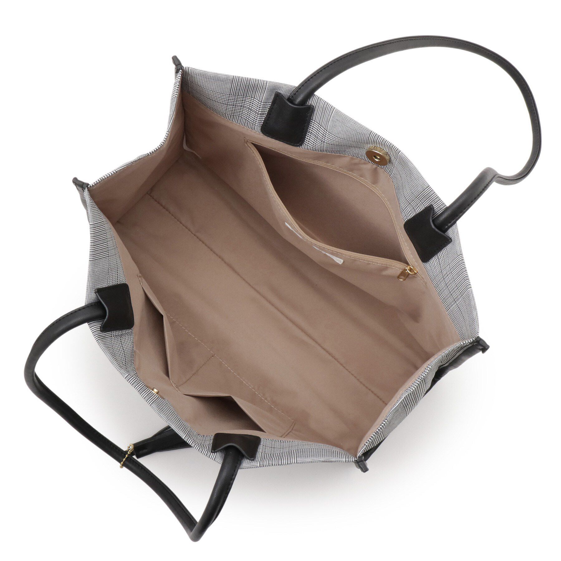 grove「【A4】アソートパイピングタッセルトート」|トートバッグ|