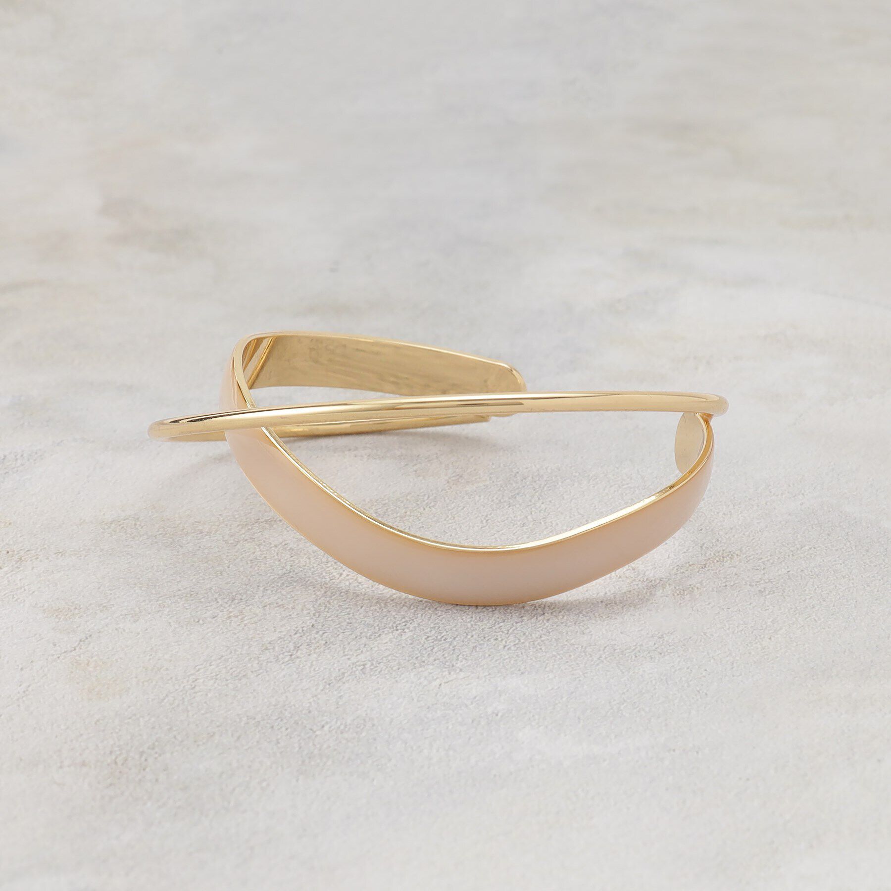 grove「エポメタルクロスバングル」|ブレスレット・バングル|