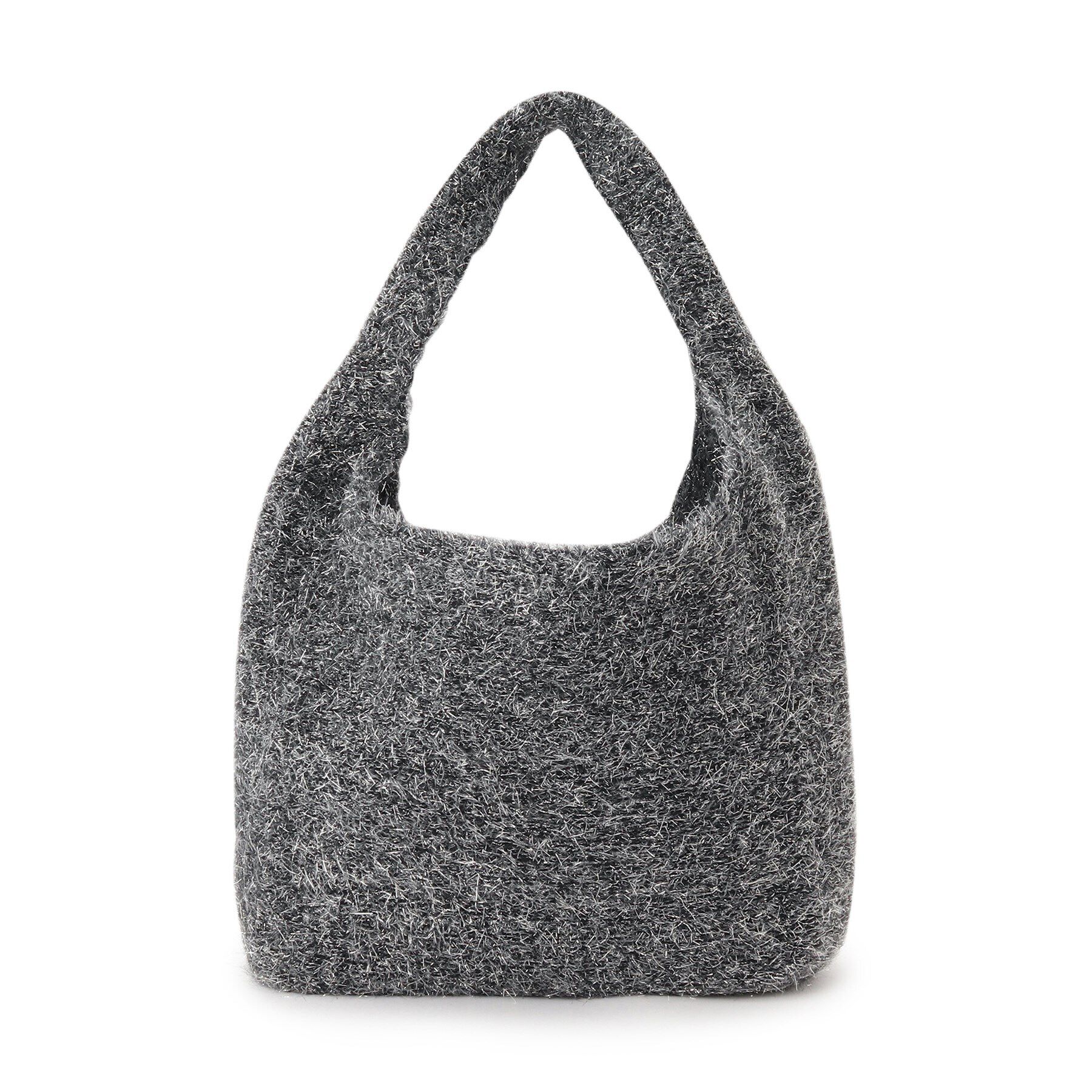 grove「ラメニットショルダー」|トートバッグ|