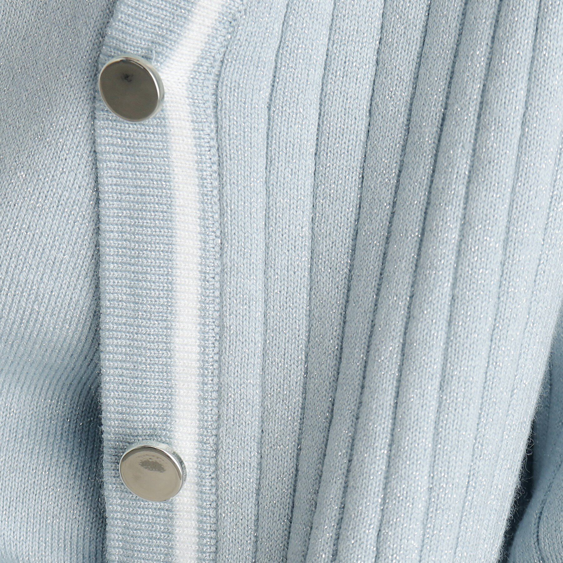 grove「ウール混ラメアンサンブル対応カーディガン」|カーディガン|